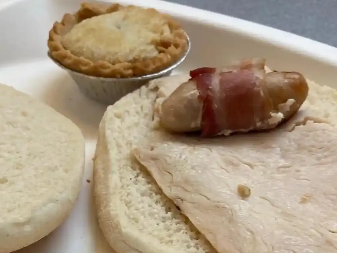 Un repas "spécial Noël" vraiment décevant ! 